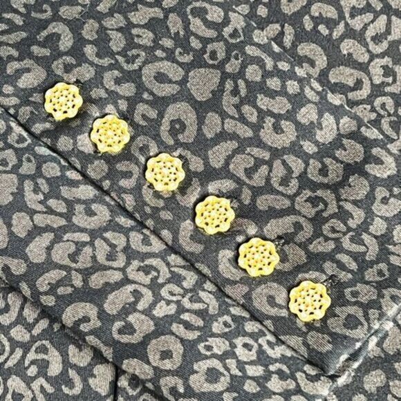 Soft Surroundings Leontine Leopard Print Jacket Size XS Petite - Picture 7 of 14